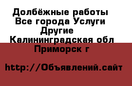 Долбёжные работы - Все города Услуги » Другие   . Калининградская обл.,Приморск г.